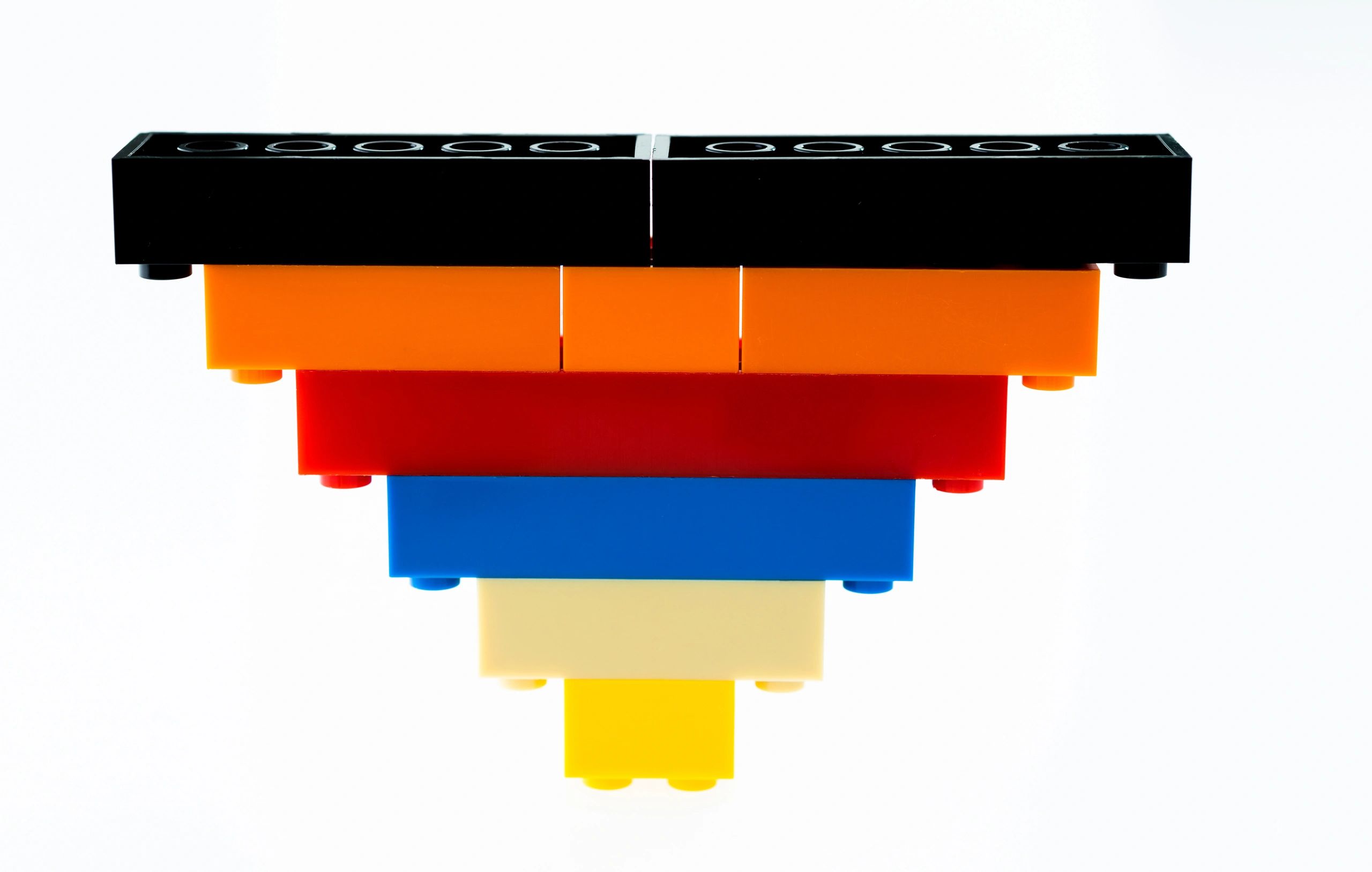 bright playful geometric construction toy set for children creative structures